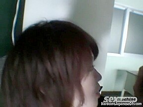 Cum eating asian teen 18+ gives head