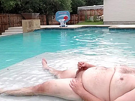Cum swimming with me