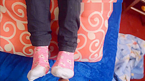 Cumshot on feet and socks collection vol 1