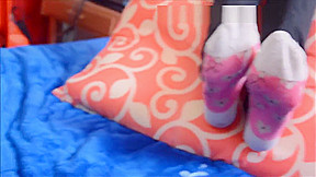Cumshot on feet and socks collection vol 1