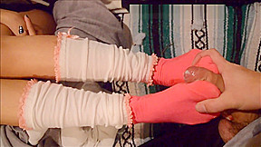Cumshot on feet and socks collection vol 1