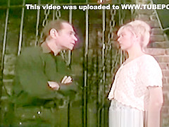 Curious blonde experiences a rough bdsm session in the Hellfire club