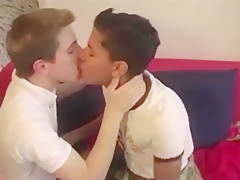 Curious straight friends are and horny