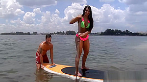 Curvy Brazilian whore is nailed