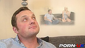 Curvy Brit with Big Tits Victoria Summers Rides Her Stepdads Hard Dick
