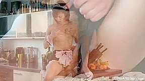 Cute Karin the masturbating maid - WeAreHairy
