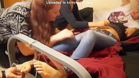 Cute Petite Latina Ultra Tickled
