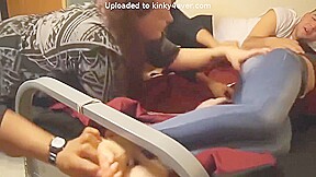 Cute Petite Latina Ultra Tickled