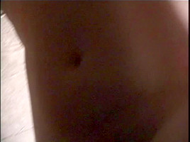 Cute oriental femdom-goddess whips sex thrall in slavery basement