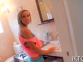 Cute student 18+ drilled