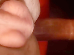 Cutest twink puts the condom on to screw his round hot butt