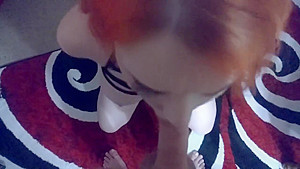 DaniBlue Bondage Blowjob