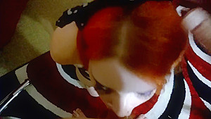 DaniBlue Bondage Blowjob