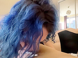 Darcy Dark - Gave Him A Public Blowjob While Two Best Friend Were Napping And Didnt See Cum In Mouth