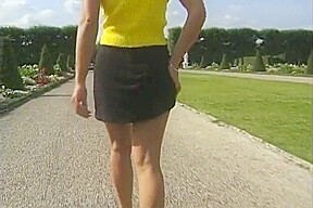 Dark Haired In Lady From Germany Gets Double-penetrated Outdoors