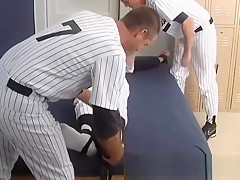 Davis gets humiliated by tickling his body and feet