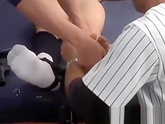 Davis gets humiliated by tickling his body and feet