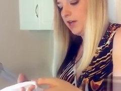 Delicious girl with a yummy booty has her asshole waxed