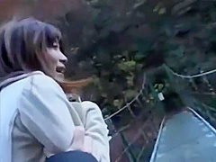 Diaper girl in public having sex