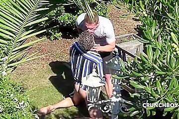 Dimitri Of Bordeaux Fucked In A Garden