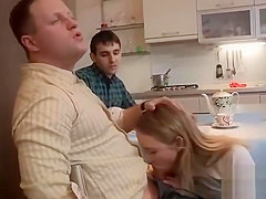 Dirt poor guy lets spicy buddy to ream his ex-girlfriend for