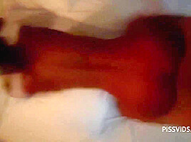 Dirty Slut Monika Fox Drinking Pee & Doing DAP At Lover's House - PissVids