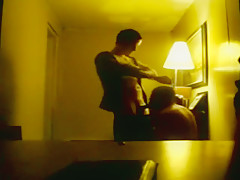 Dom Frat boy face fucks,spits feeds Craigslist Slave cum - no sound