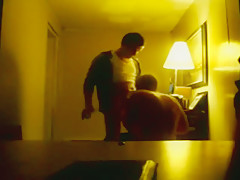 Dom Frat boy face fucks,spits feeds Craigslist Slave cum - no sound