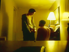 Dom Frat boy face fucks,spits feeds Craigslist Slave cum - no sound