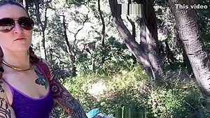 Dont Get Caught Fucking In The Woods Cumshot in the Forest