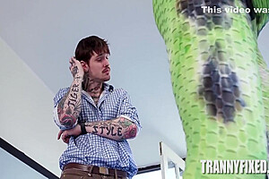 Dont Tell My Wife I Buttfucked Her Trans Friend James Blow 6 Min With Gracie Jane