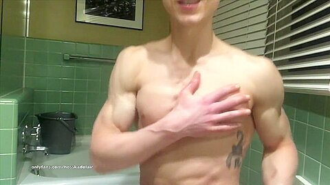 Drinking Piss & Cum Pov Masturbation Sexy Big Dick Muscle Hunk Pisses & Cums In Glass & Drinks It
