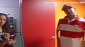 Dutch cheerleader sucking