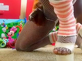 Ebony CD Sissy Gina - Fuck Toys