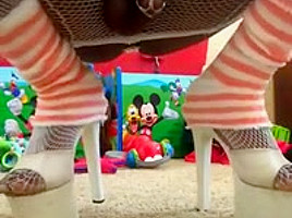 Ebony CD Sissy Gina - Fuck Toys