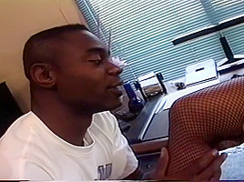 Ebony Girl Loves Big Black In Her Hole