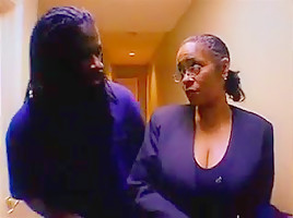 Ebony mature getting fucked