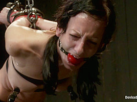 Elise Graves in Hard Bondage Equals Hard Orgasms - DeviceBondage