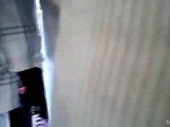 Encoxada girl in black leggings  dood wid his cock out