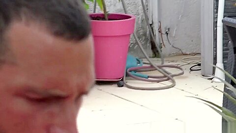 Enzo Rimenez fucked barbeack by young straight dude outdoor - PrivateClubBigCock