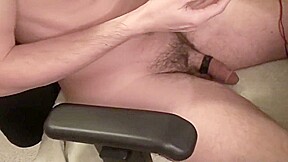 Estim, PES Electro Stimulation and hands free orgasm - Full session