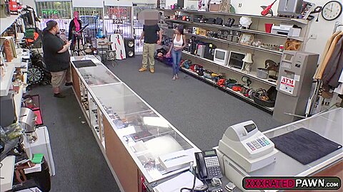 Exotic Ebony Beauty Brittney Fucks Pawnman For Money