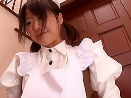 Exotic Japanese model Kokoro Kawaii in Incredible Maid, Pissing JAV scene