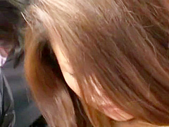 Exotic Japanese model Risa Murakami, Madoka Kitahara in Hottest Close-up, Public JAV video