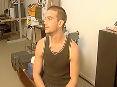 Exotic male in incredible str8 homosexual porn clip