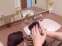 Fabulous Japanese chick Ayumi Sada in Hottest Showers, POV JAV movie