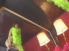 Fabulous Japanese model Rika Fujiwara in Hottest High Heels, Solo Girl JAV movie