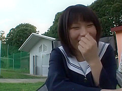 Fabulous Japanese whore Mikan Kururugi in Amazing Outdoor JAV clip