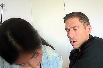 Face cum shot sex video featuring Mick Blue and Ruby Rayes