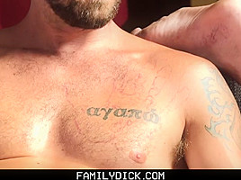 FamilyDick - Stepdad Rimmed and Fucked By His Boys